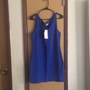 Blue Sleeveless Dress
